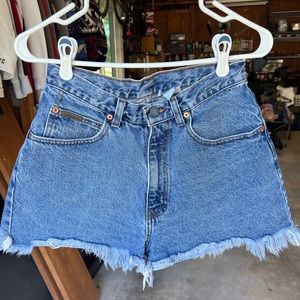 Vintage CK Denim Cut-Off Jean Shorts